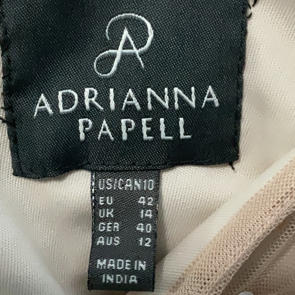 Ardrianna Papell Dress Sequin Grown Size EU 42 - Picture 6 of 10